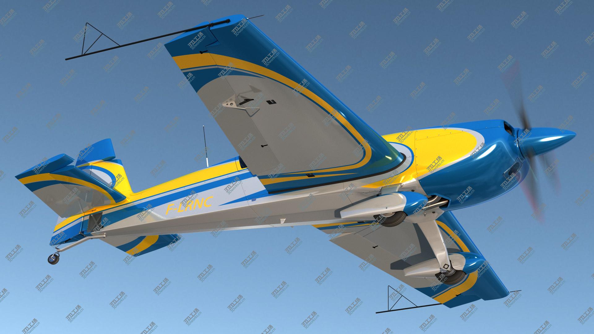 images/goods_img/2021040164/3D model Extra EA300 Aerobatic Monoplane Blue-Yellow/2.jpg
